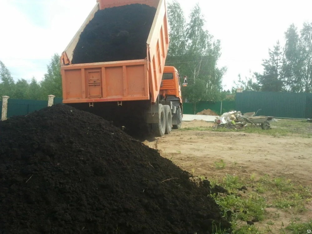 Доставка песок, щебень, торф, навоз, чернозем.