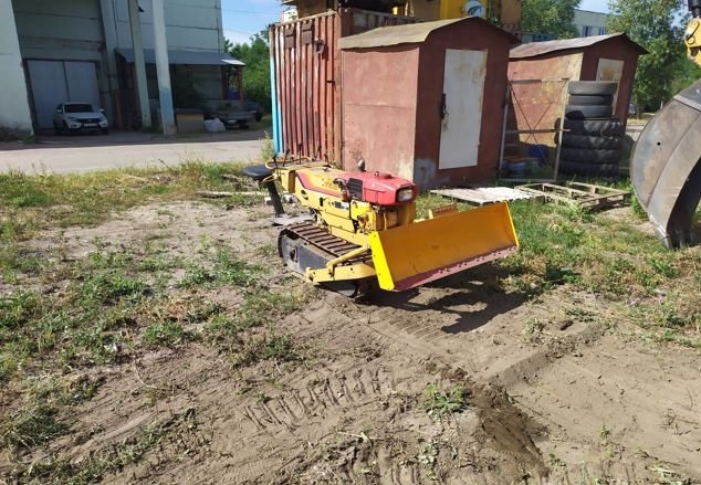 Ручной минибульдозер от собственника РЕЗИКОВ К.А.