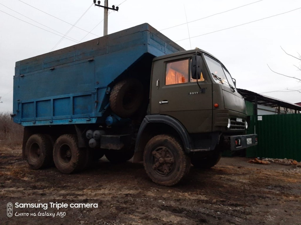 Услуги камаз самосвал