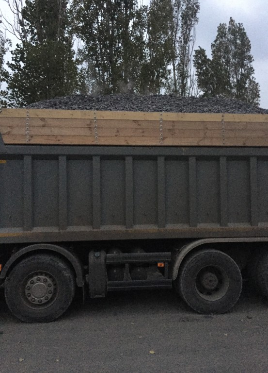 Грузоперевозка (в наличии шлак ,щебень , песок)
