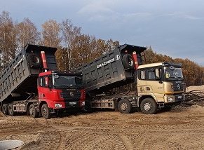 Перевозка сыпучих грузов самосвалами