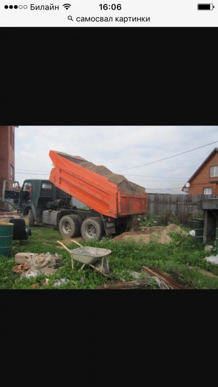 Услуги самосвала от собственника Levan