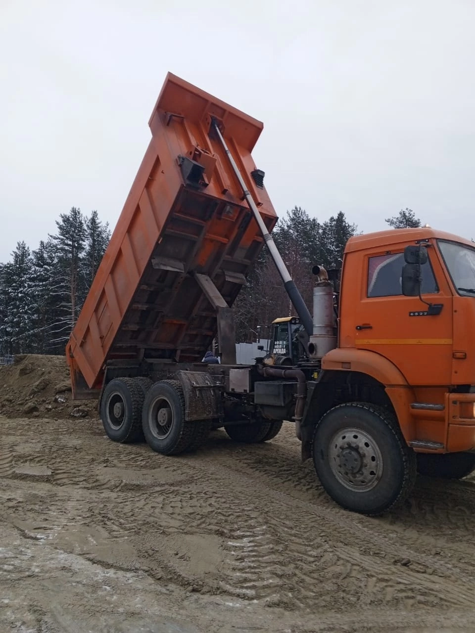 Доставка сыпучих материалов