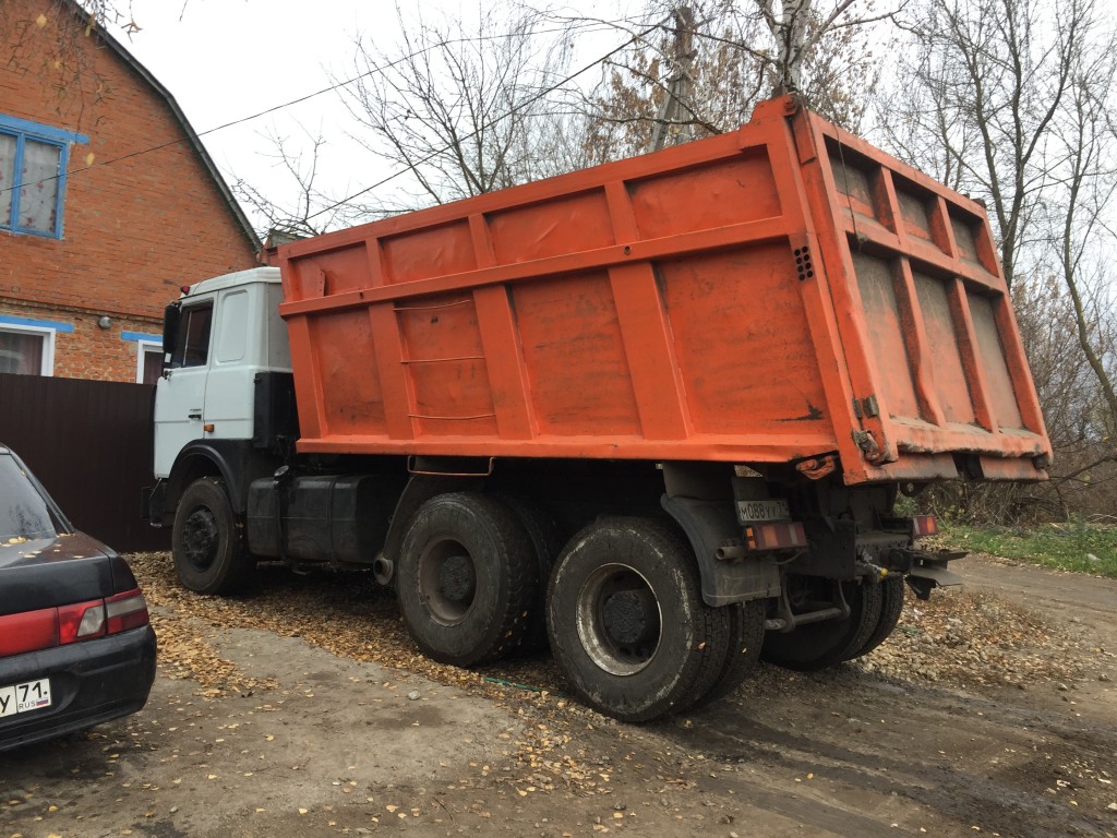 Услуги самосвала 16 м3