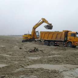 Доставка сыпучих строительных материалов