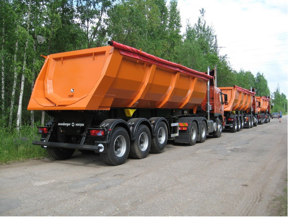 Аренда самосвалов и тонаров