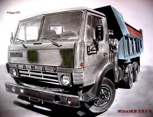 Аренда самосвала Камаз