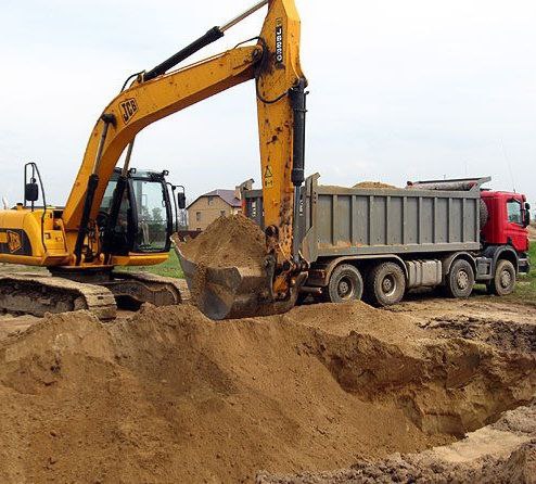 Услуги самосвала, перевозка инертных/ грунт
