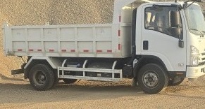 Доставка песка, щебня мини-самосвалом до 6т