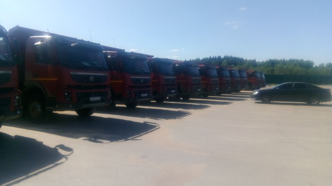 Самосвалы ищут работу