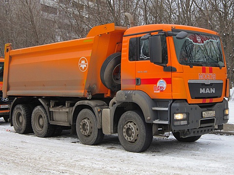 Перевозка инертных материалов по территории Крыма