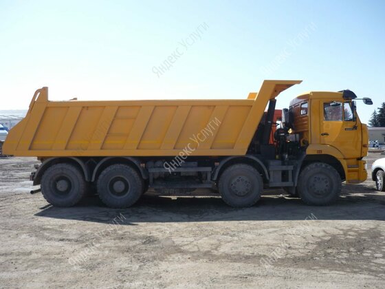 Аренда самосвала КамАЗ-65201