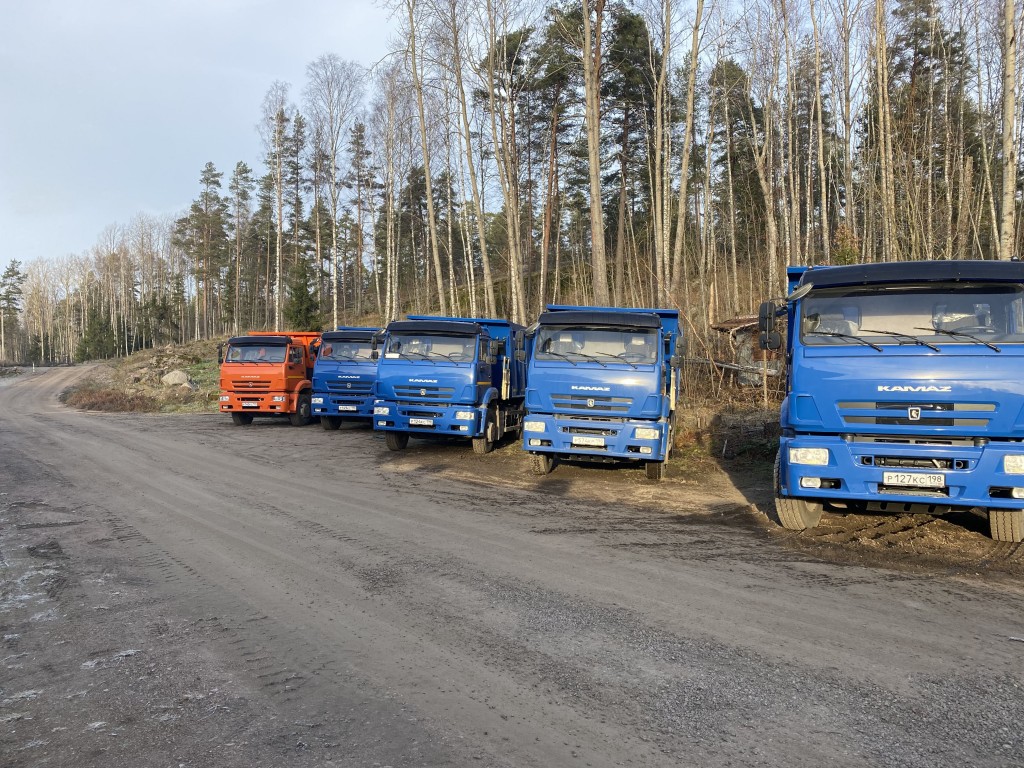 Самосвалы в аренду 20 кубов, 25 тонн