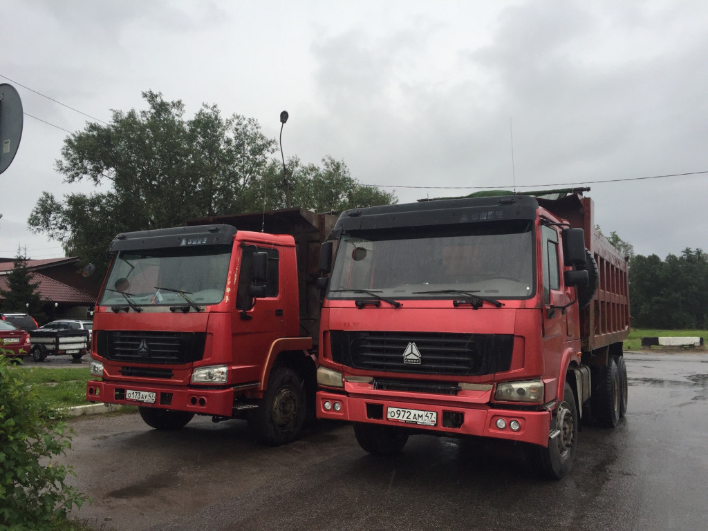 Самосвал 3х осный