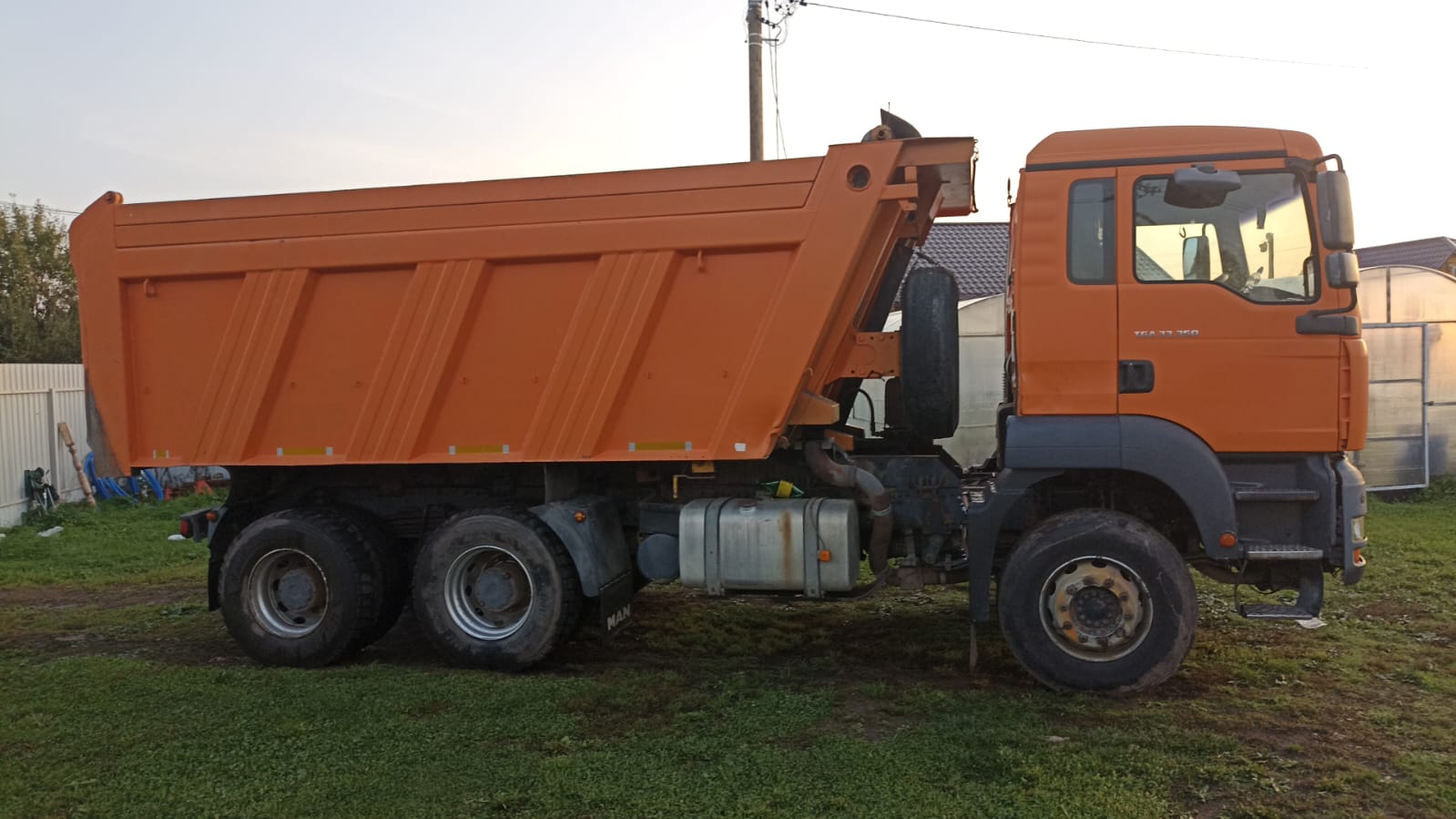 Аренда самосвала 20 кубов