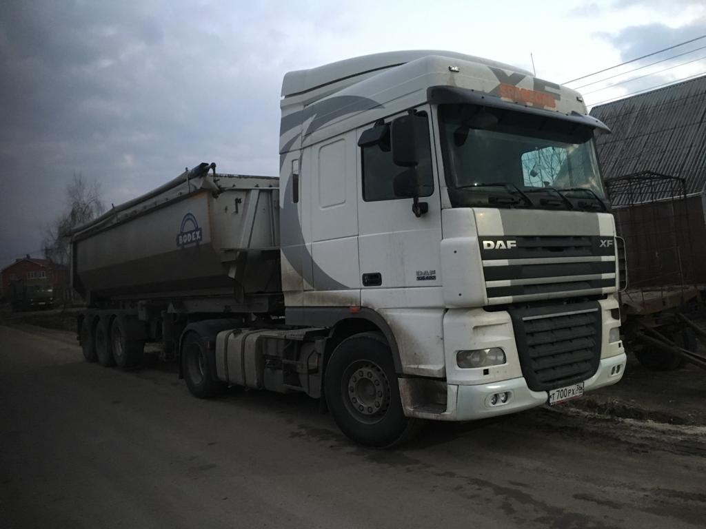 Перевозка нерудных материалов. Услуги тонара. .