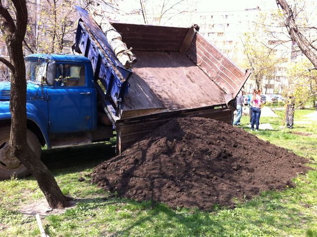 Самосвал песок гравий грунт