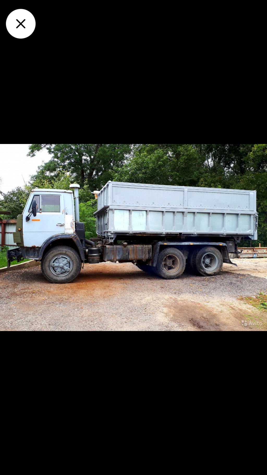 Песок, щебень, гравий и другой груз