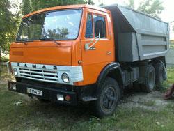 Аренда самосвала, доставка сыпучих материалов.