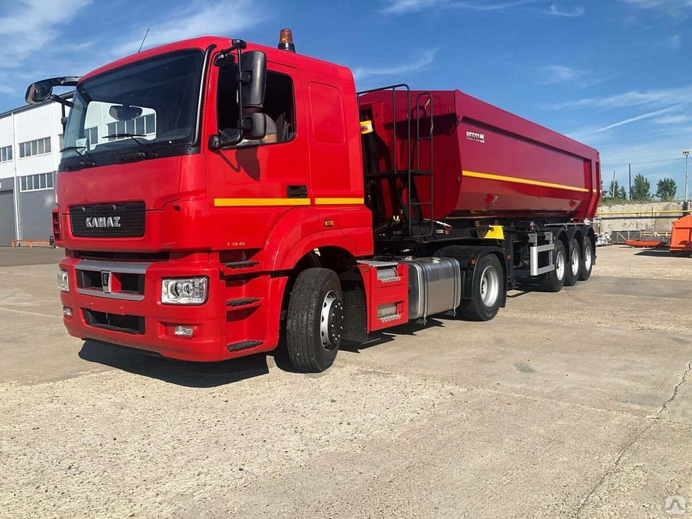 Грузоперевозки. Самосвал  полуприцеп.