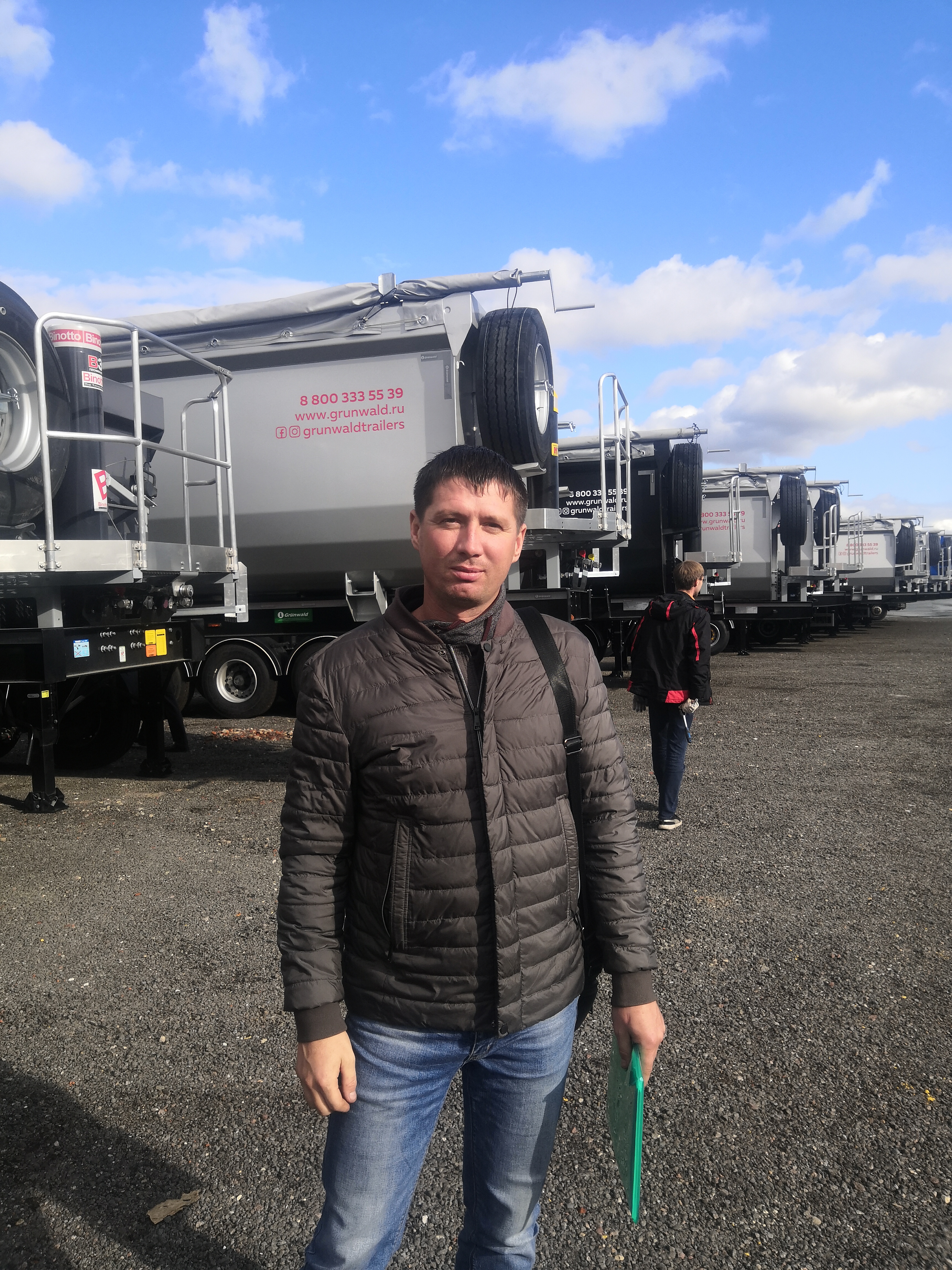 Услуги самосвальных полуприцепов Grunwald, 3 ед.