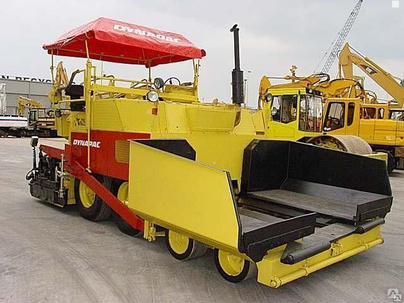 Аренда асфальтоукладчика Dynapac F121C