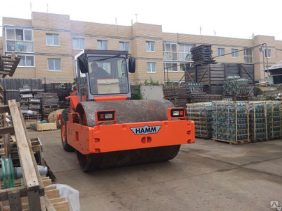 Аренда грунтового вибро-катка HAMM 2620D (20 тонн)