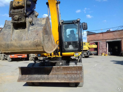 Аренда экскаватора колесного Hyundai R140W-9S 0,75 м3