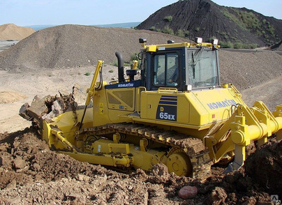 Аренда бульдозера Kamatsu D65EX с водителем