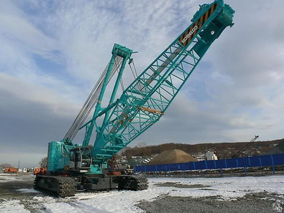 Аренда гусеничного крана Kobelco CKE800, 80 тонн