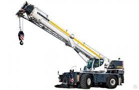 Аренда короткобазного автокрана Liebherr 60 тонн