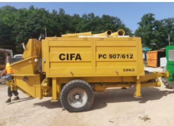 Мобильный бетононасос CIFA PC 907 / 612