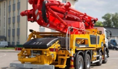 Аренда автобетононасосов от 15м до 60 метров