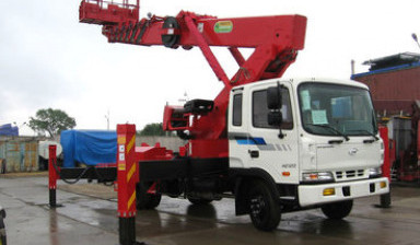 Недорого автовышка HYUNDAI HD120 36 метров