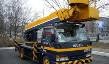 Маневренная автовышка Isuzu elf по выгодной цене