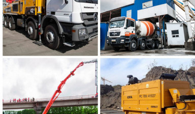 Автобетононасос от 15 до 60м и стационарный. бетон