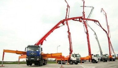 Автобетононасосы от 28 до 56