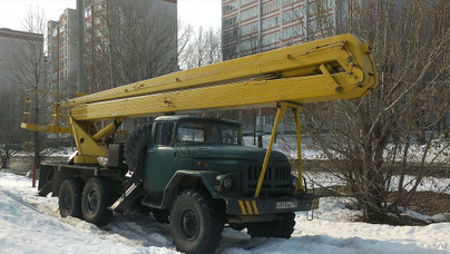 Вызвать автовышку вездеход