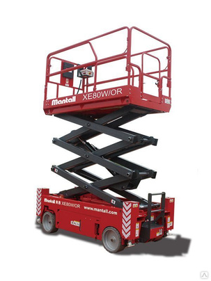Аренда самоходного ножничного электрического подъемника XE-80W/OR