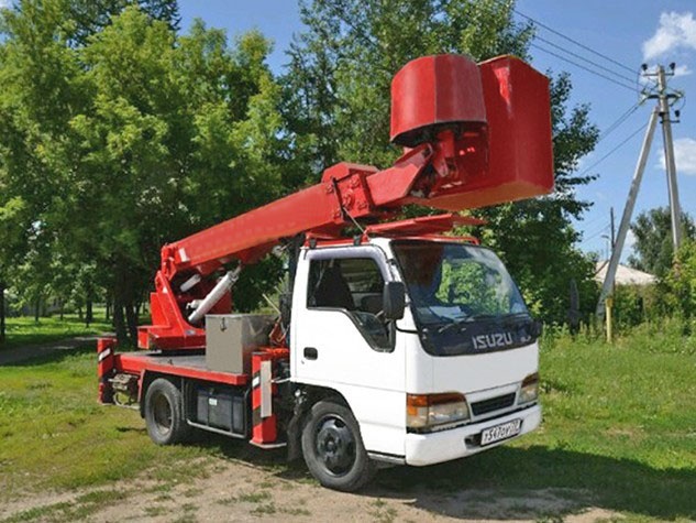 Телескопическая автовышка в аренду недорого