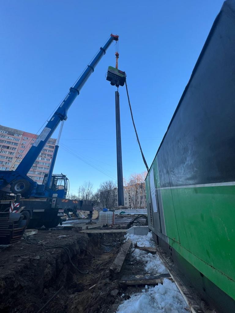 Услуга вибропогружателя РТС 23 HFV