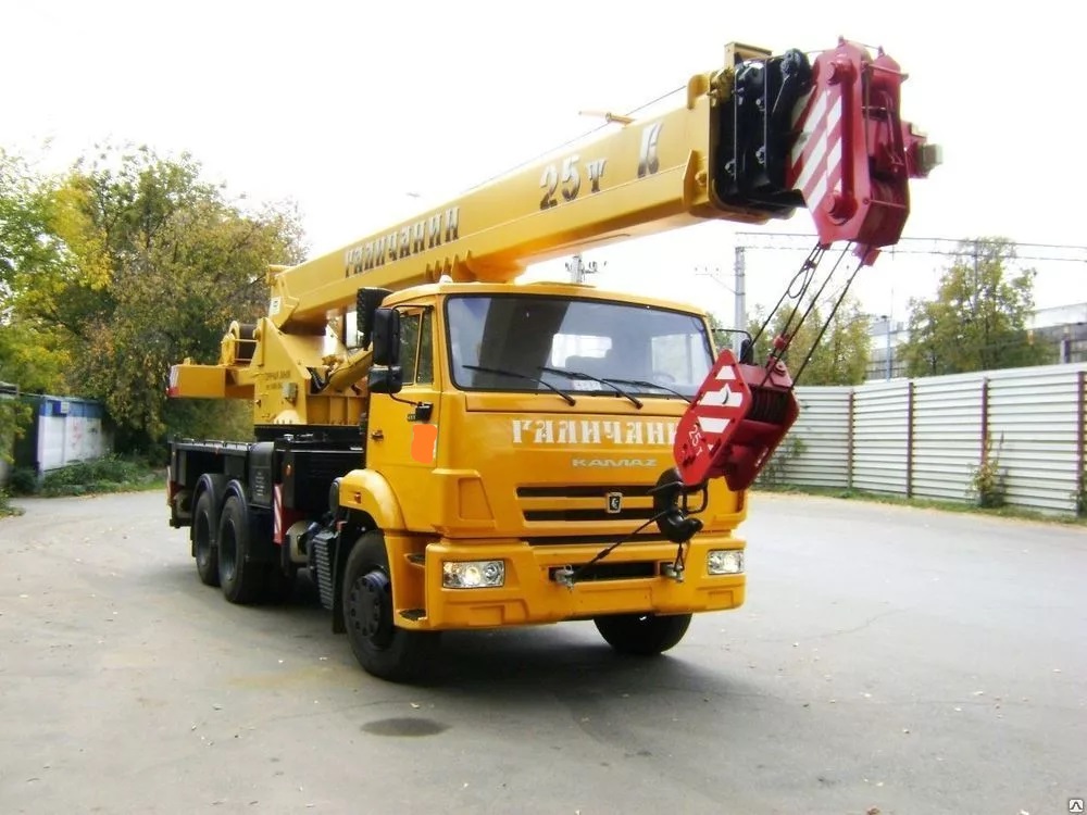 Услуги автокрана 25 тонн