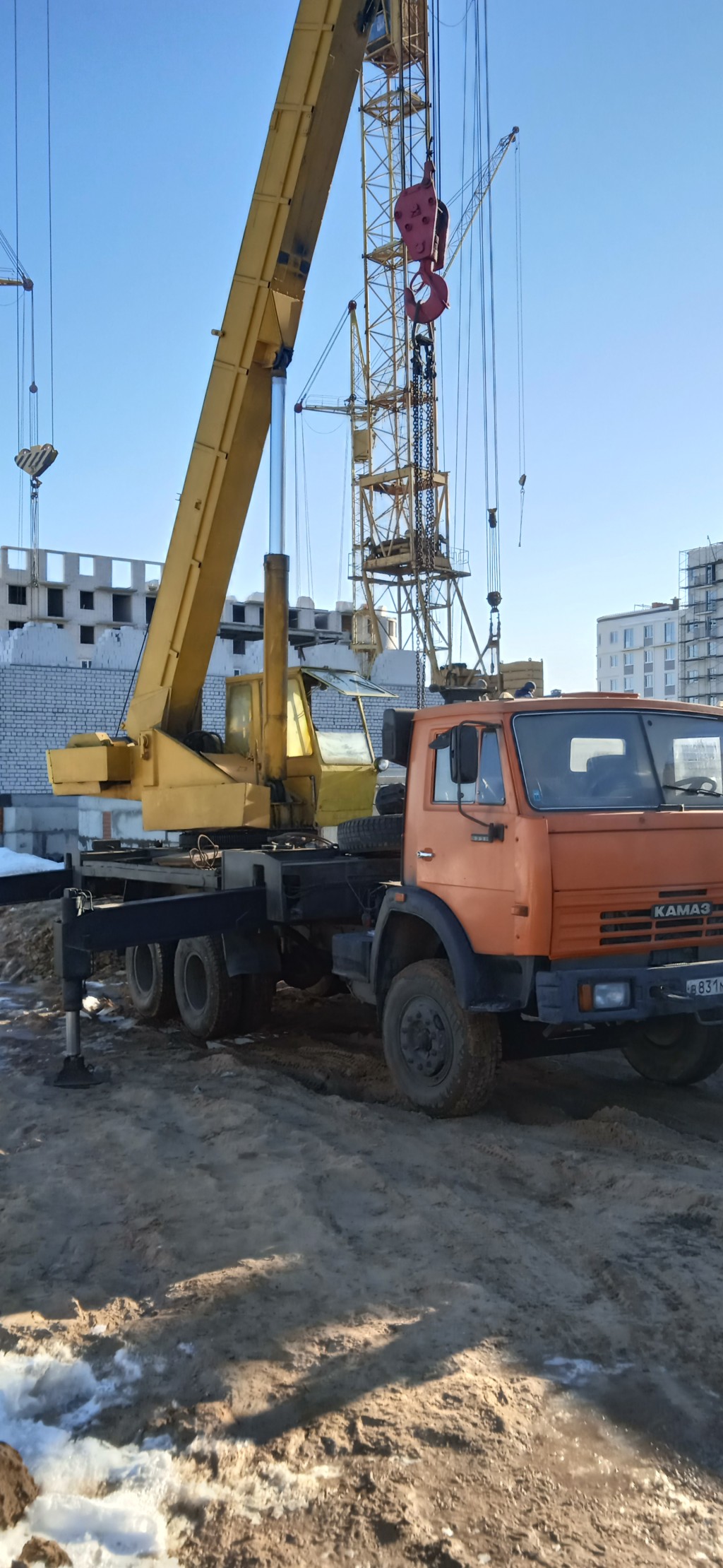 Услуги автокрана. Автокран 25 т. Иваново