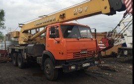 Услуги автокрана Галичанин 25 тонн