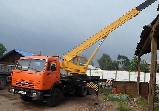 Услуги Автокрана "Ивановец" 14 и 25т