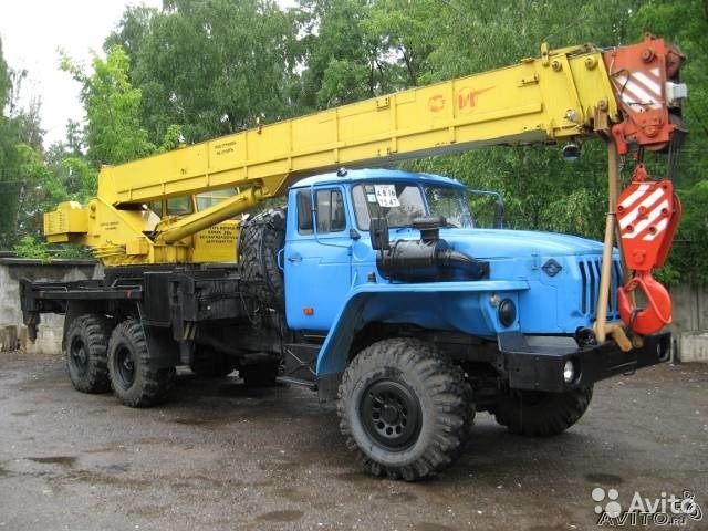 Услуги автокрана урал 25 тонн