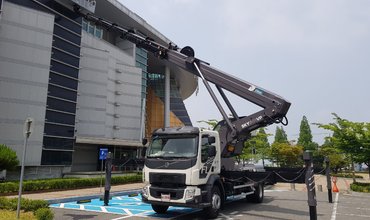 Услуги автовышки DAEWOO NOVUS 54 метра