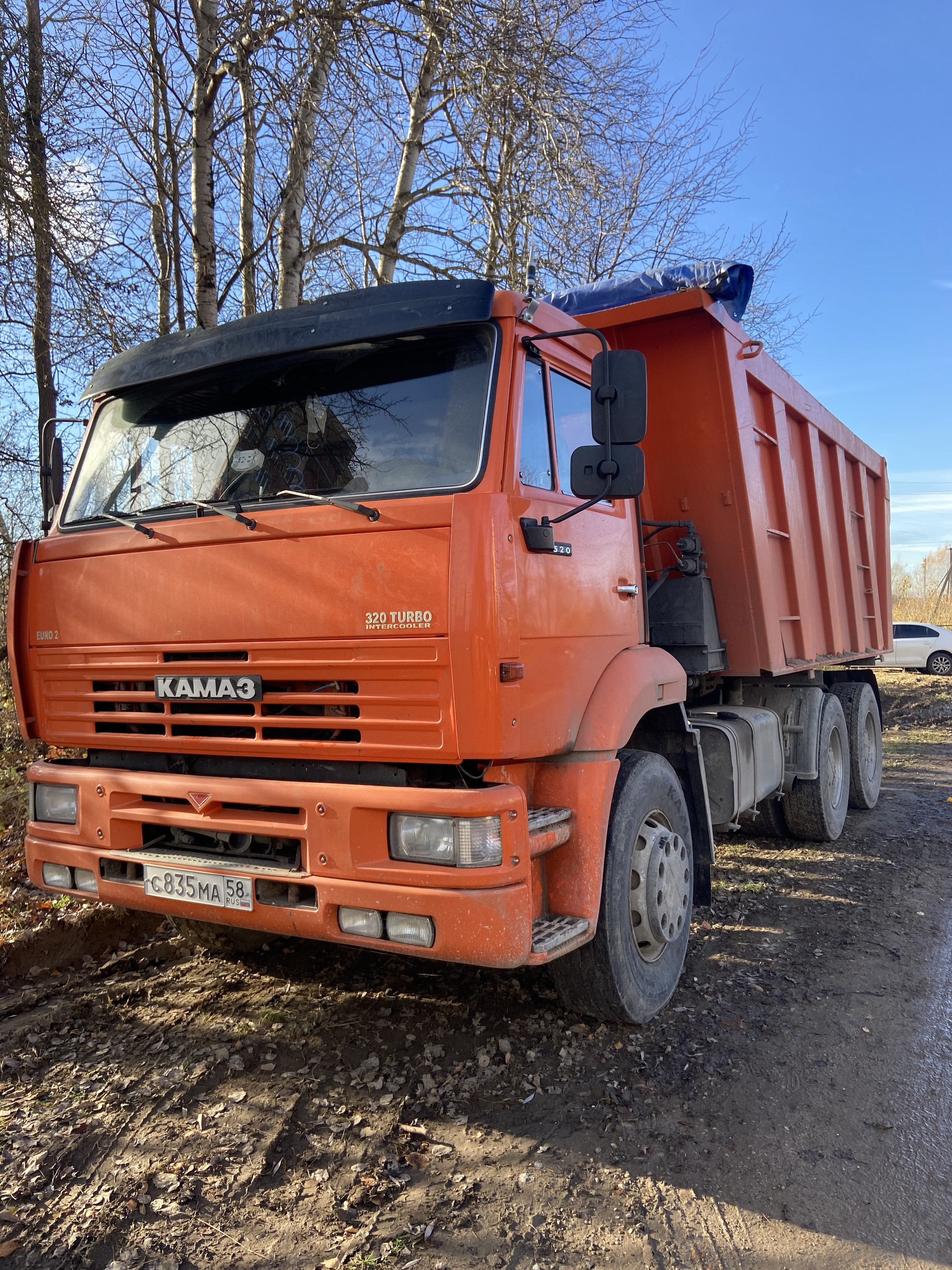 Услуги самосвала 20 м. куб. Калуга, область