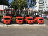 Вилочный погрузчик в аренду