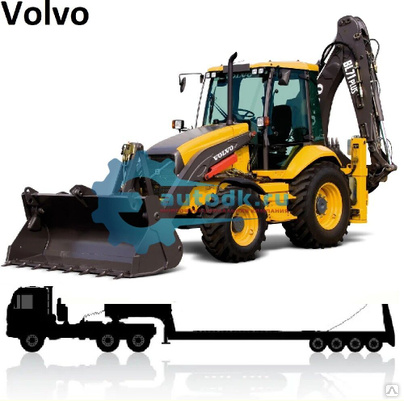 Перевозка тракторов Volvo